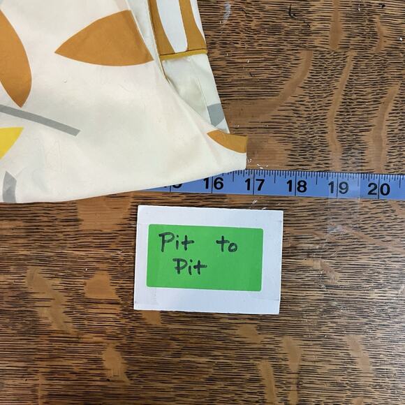 Adrianna Papell Women's Yellow Brown Sheath Dress 4 Classy Wedding Guest Preppy - Picture 6 of 11